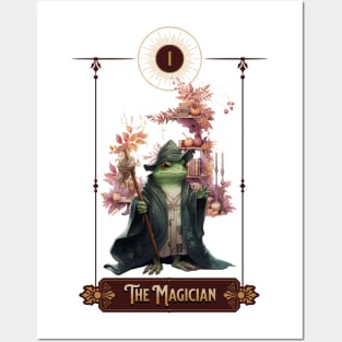 "The Magician" Frog Tarot Card Posters and Art